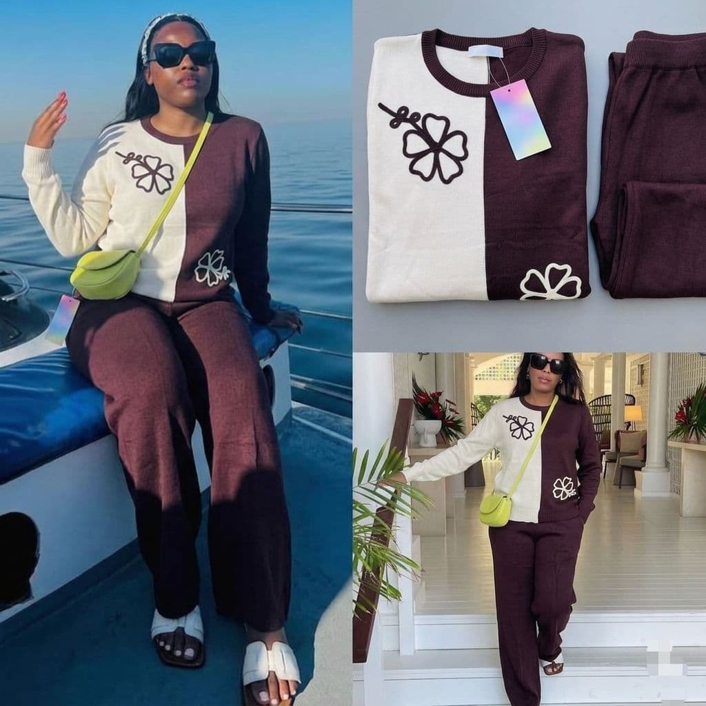 Ensemble Vêtement Femme Bicolore